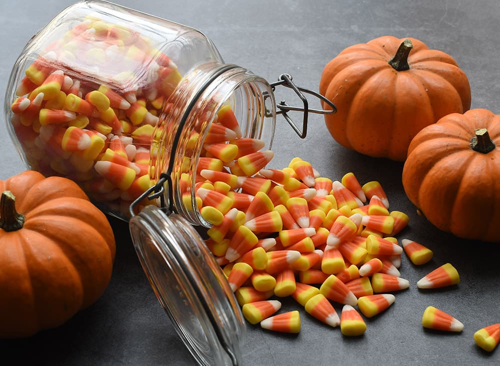 Candy Corn Jello Shots